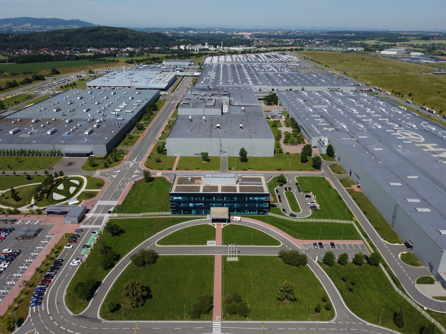 Site de production Hyundai à Ulsan
